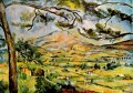 Mont Sainte Victoire 1887 Paul Cezanne scenery